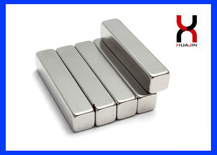 Permanent Rare Earth Block Flat N35 N42 N52 Zinc Nickel Coating