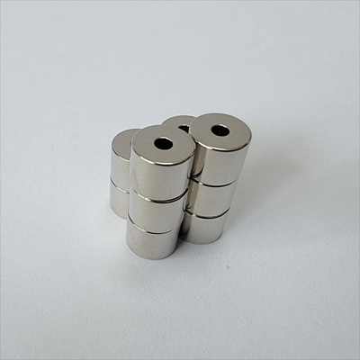 Round Sintered Magnet With Holes Rare Earth Permanent Magnets