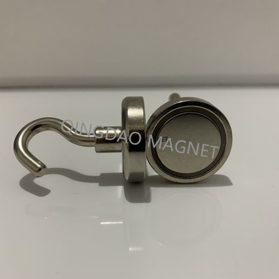 Sintered NdFeB Hook Magnet, N35,32KGS, Permenent Hook Magnets, Magnetic Assembly