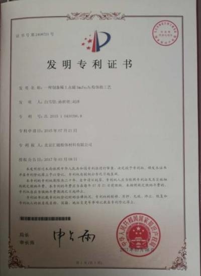 China Qingdao Magnet Magnetic Material Co., Ltd. Certification